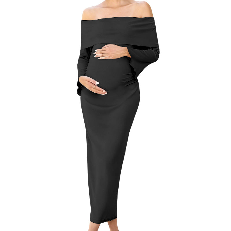 maternity maxi dress Stretchy Knit Size:SA Age:2T-12Y Rust Bridesmaid Dress Infinity