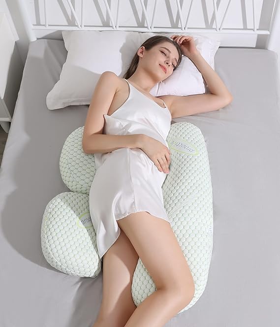 Comment Dormir avec un Coussin de Grossesse?