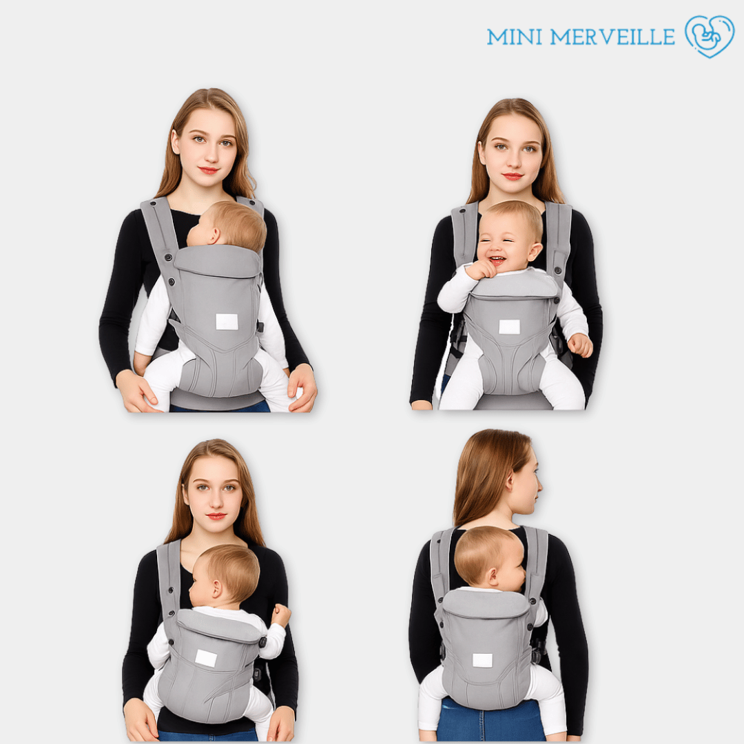 Bebeconfort Go4 Porte-Bébé Évolutif, de la Naissance à 3.5 ans, 0-15 kg, Black Chic Bebeconfort Go4 Porte-Bébé Évolutif, de la Naissance à 3.5 ans, 0-15 kg, Black Chic