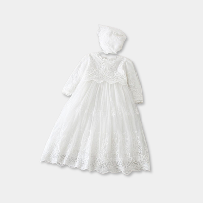 Traditional Baptism Outfit for Baby Girls