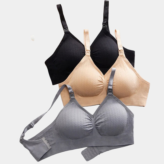 Non-wired nursing bra