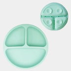 Assiette Bébé avec Ventouse en Silicone - Mini merveilleCJJT143469902BY