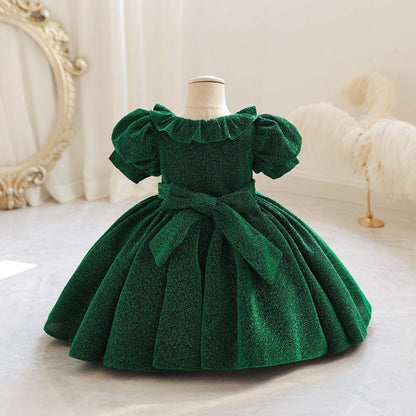 Baby Dress For One Year Old Children's Princess Dress Western Style Puffy Mini merveille