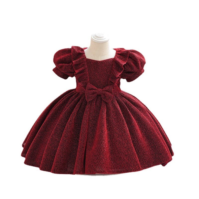 Baby Dress For One Year Old Children's Princess Dress Western Style Puffy Mini merveille