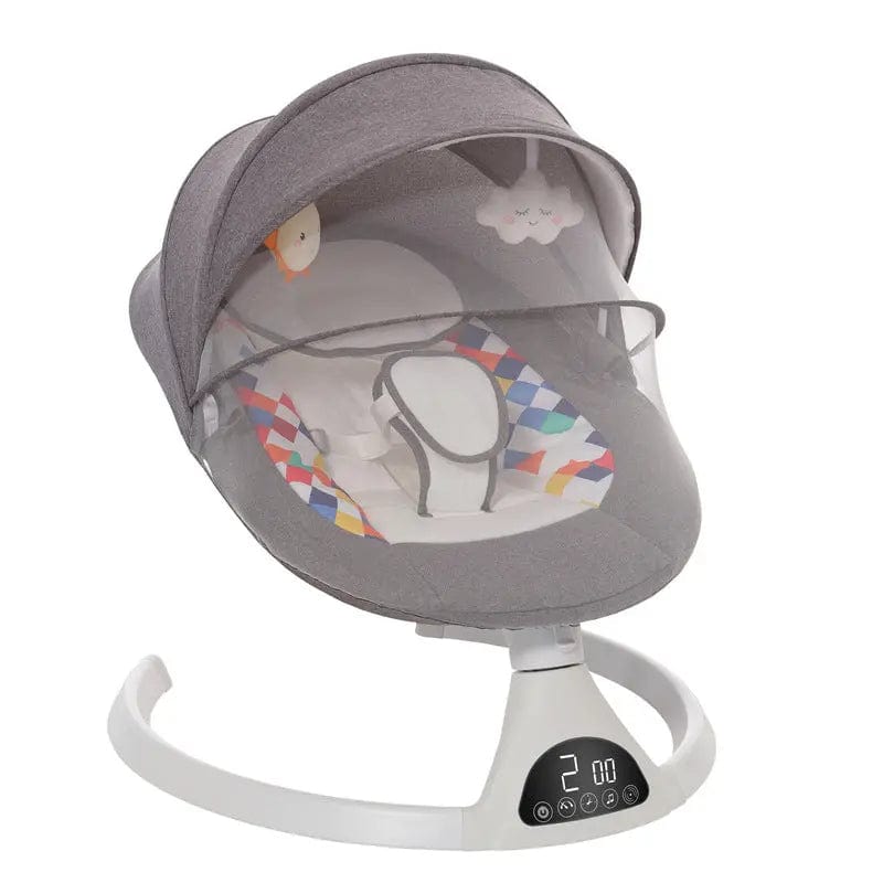 Balancelle Électrique pour bébé Gris Mini Merveille