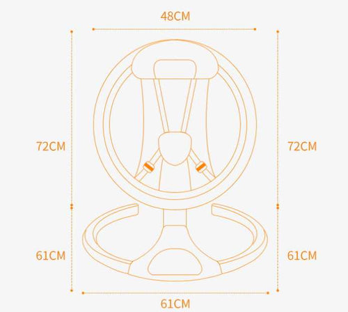 Balancelle Électrique pour bébé Mini Merveille