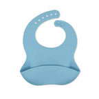 Bavoirs Bébé en Silicone - Mini merveille14:200004890Solid Blue
