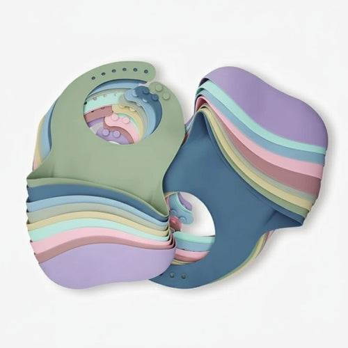 Bavoirs Bébé en Silicone - Mini merveille14:29Dark Pink