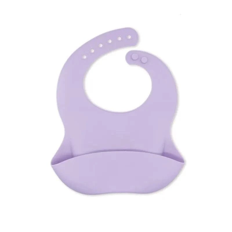 Bavoirs Bébé en Silicone - Mini merveille14:193Purple