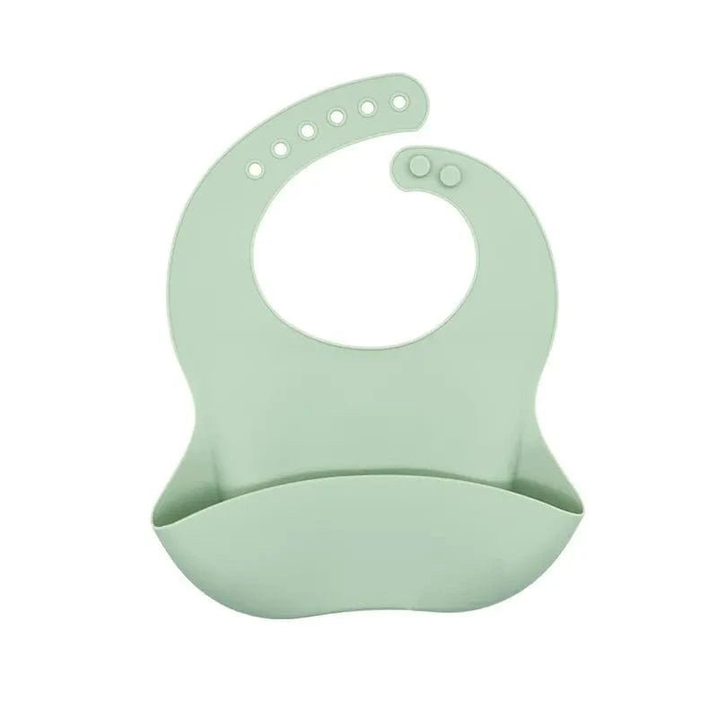 Bavoirs Bébé en Silicone - Mini merveille14:200004889Grayish green