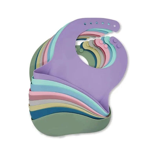 Bavoirs Bébé en Silicone - Mini merveille14:29Dark Pink