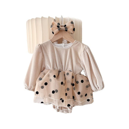 Body jupe à pois pour bébé - Mini merveilleCJYE192752705EV