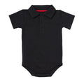 Body polo manches courtes pour bébé - Mini merveilleCJWJYEYE03013-Black-3m