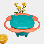 Bol anti renversement gyroscopique lion Vert Mini Merveille