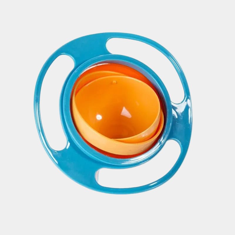 Bol Bébé Anti - Renversement - Mini merveilleCJWJWJYZ00052-Blue-1pc