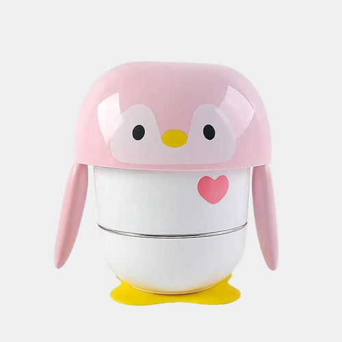 Bol de transport repas pingouin bébé Mini Merveille