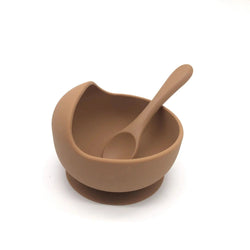 Bol et cuillère en silicone à ventouse bébé Mini Merveille