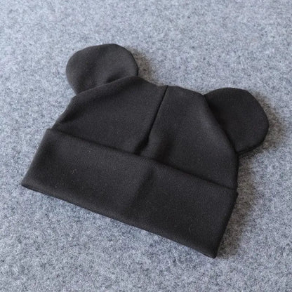 Bonnet oreilles de souris Noir Mini Merveille