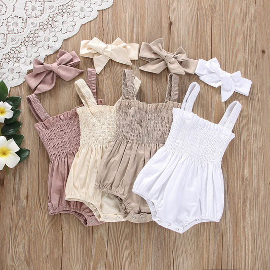 Bodysuit and bow set