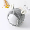 Cagoule oreilles tricotées bébé hiver Mini Merveille