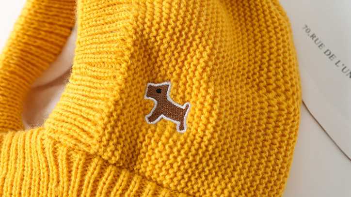 Cagoule oreilles tricotées pour bébé - Mini merveilleCJYE137451206FU