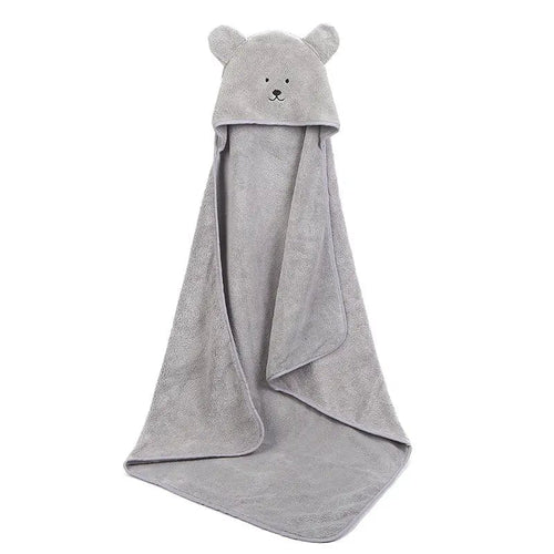 Cape de bain bébé 90x90 cm sortie de bain Mini Merveille