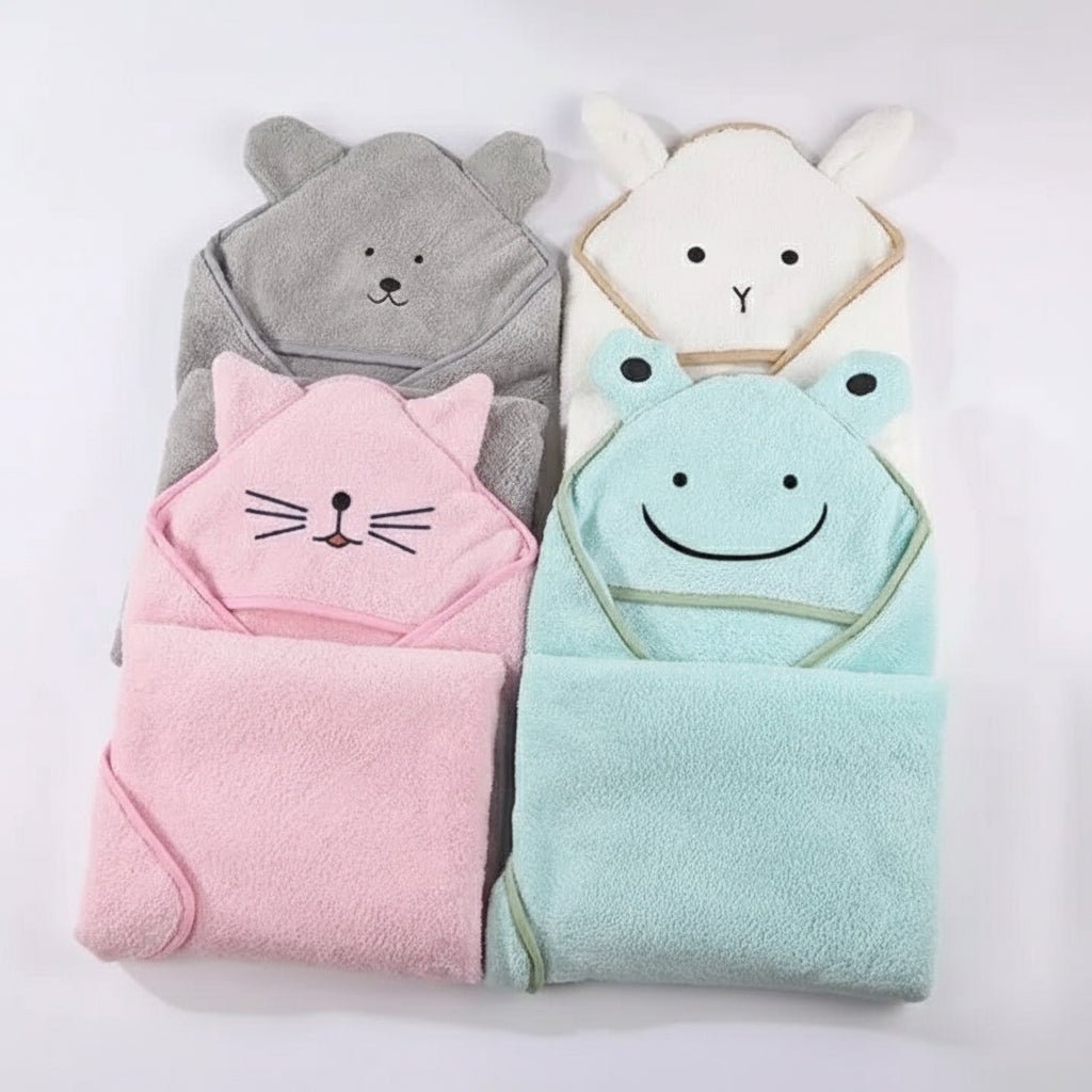 Cape de bain pour bébé 90x90 cm - Mini merveilleCJWJYEYE02055-Grey-90x90cm