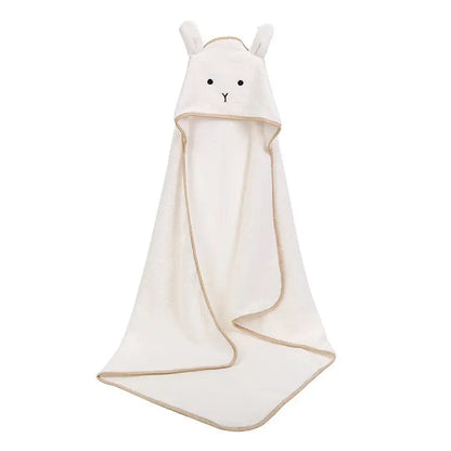 Cape de bain pour bébé Blanc Mini Merveille