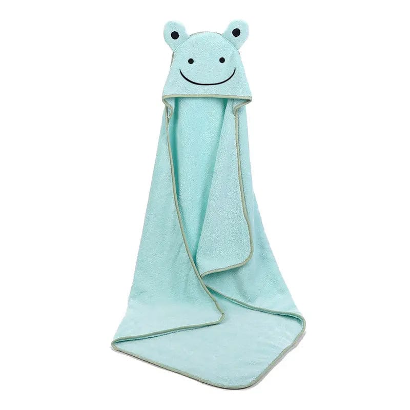 Cape de bain pour bébé Vert Mini Merveille