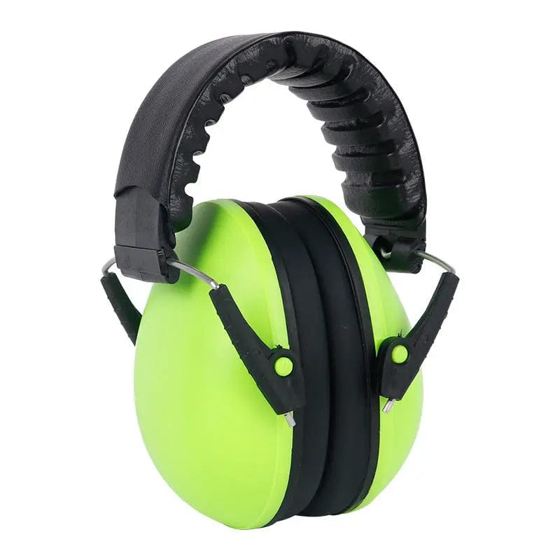 Casque anti-bruit pour bébé Vert pomme Mini merveille