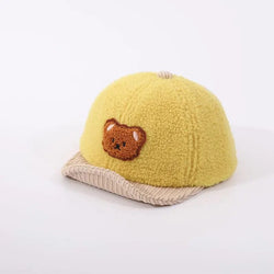 Casquette bébé nounours en coton Mini Merveille