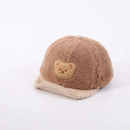 Casquette nounours mignon Mouton marron Mini Merveille