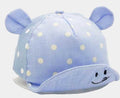Casquette oreilles d'ourson à pois pour bébé - Mini merveilleCJWJYEYE01741-Blue