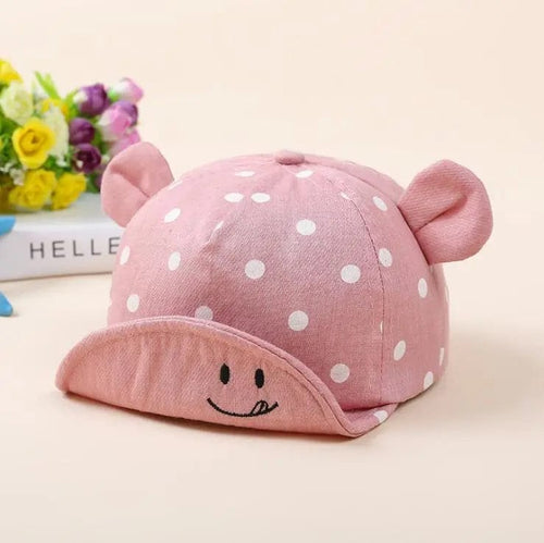 Casquette Smiley bébé anti-UV Mini Merveille