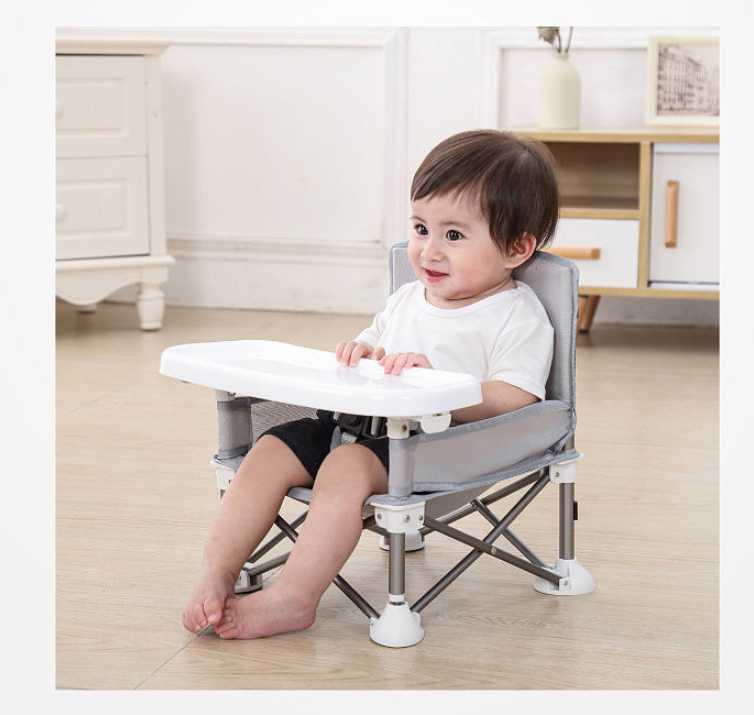 Chaise pliante pour bébé Gris Mini merveille