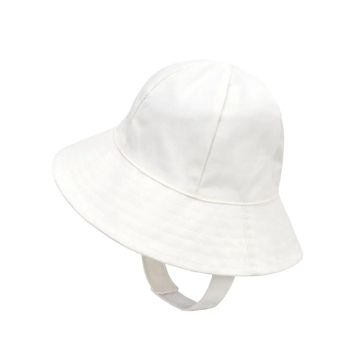 Chapeau de pêcheur pour bébé Blanc / 3-9 mois Mini Merveille