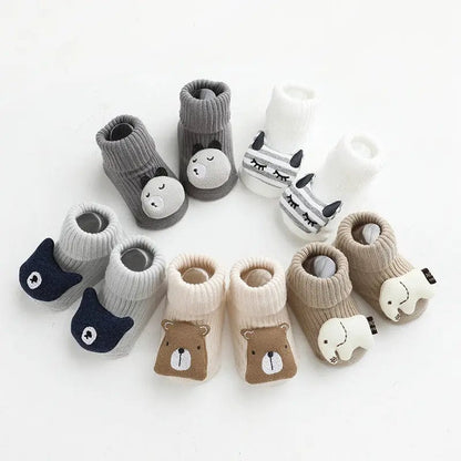 Chaussettes animaux pour bébé Mini merveille