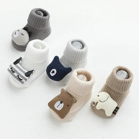 Chaussettes animaux pour bébé Mini merveille