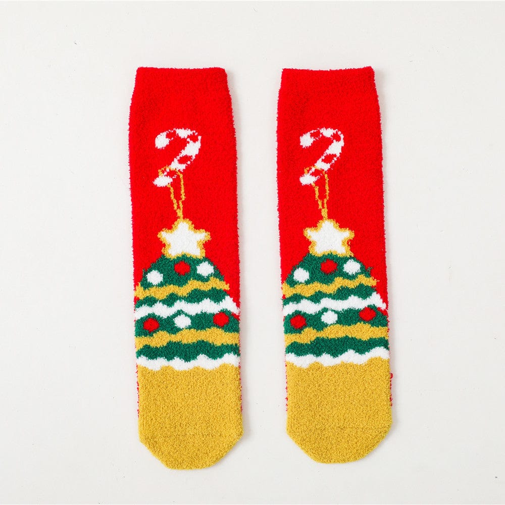 Chaussettes Hautes de Noël Christmas tree Mini merveille