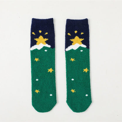 Chaussettes Hautes de Noël Mini merveille