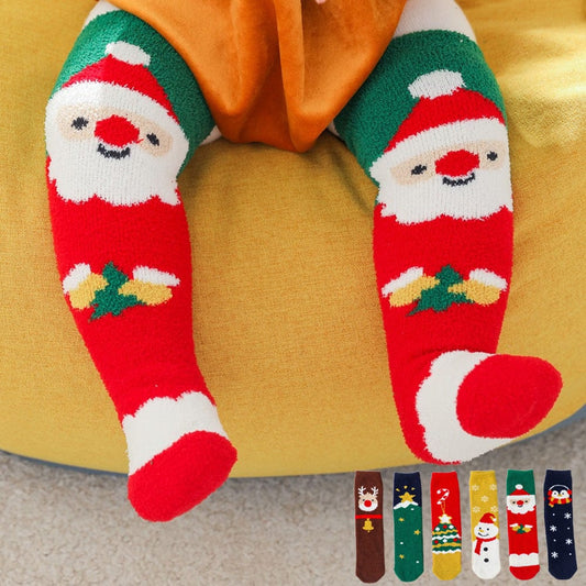 Chaussettes Hautes de Noël Santa Claus Mini merveille