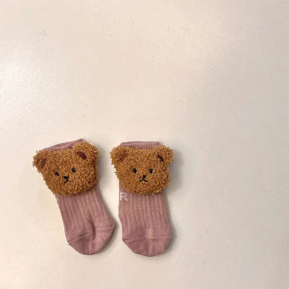 Chaussettes pour bébé Rose / 0-12 mois Mini merveille