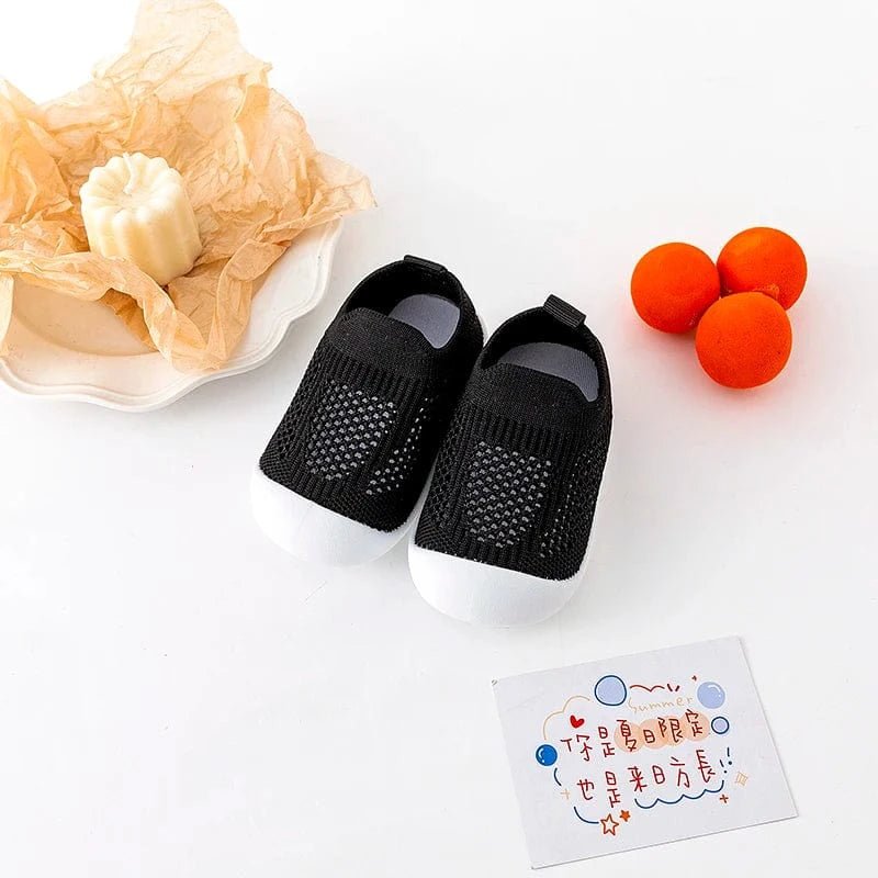 Chaussures Bébé Souples - Mini merveille14:201659814A14-Black;200000124:200000292