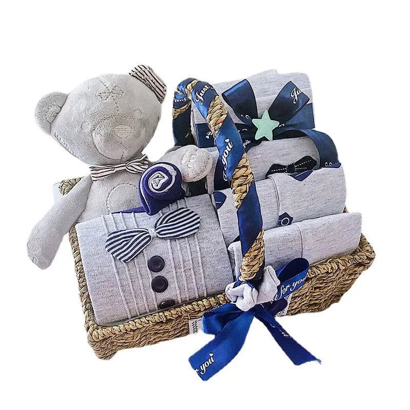 Coffret cadeau naissance Gris / 0-3 mois Mini Merveille