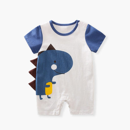 Combinaison dinosaure pour bébé Dinosaure Bleu / 0-3 mois Mini merveille