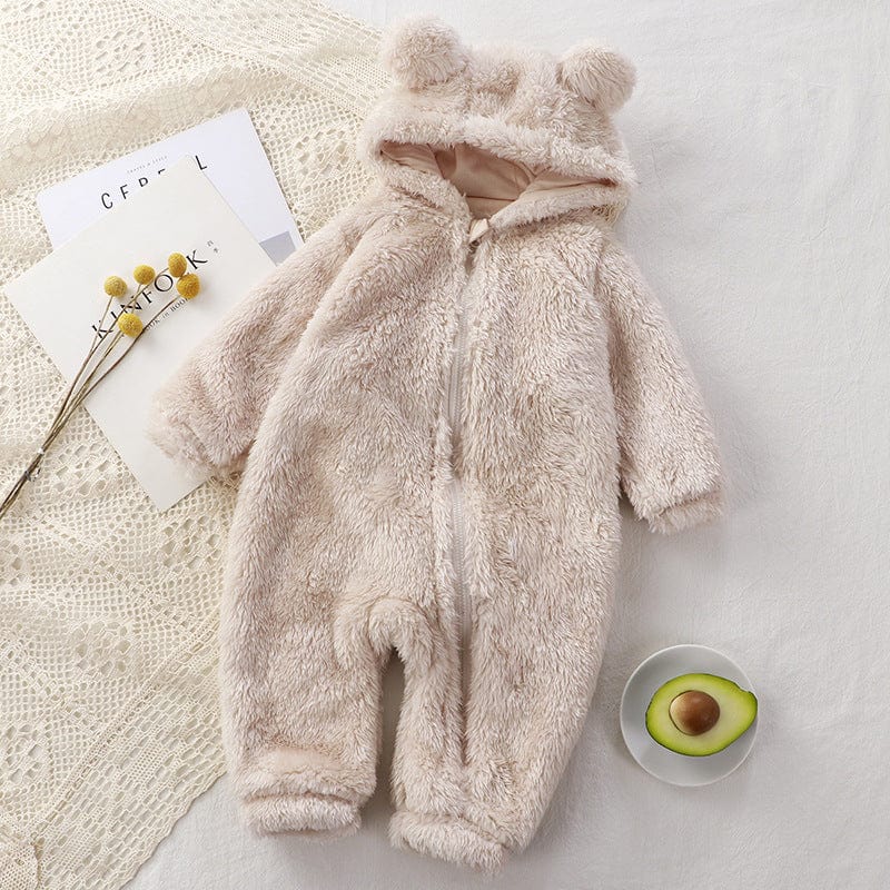 Combinaison hiver bébé Beige / 3-6 mois Mini merveille