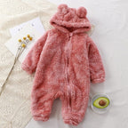 Combinaison hiver bébé Rose / 3-6 mois Mini merveille