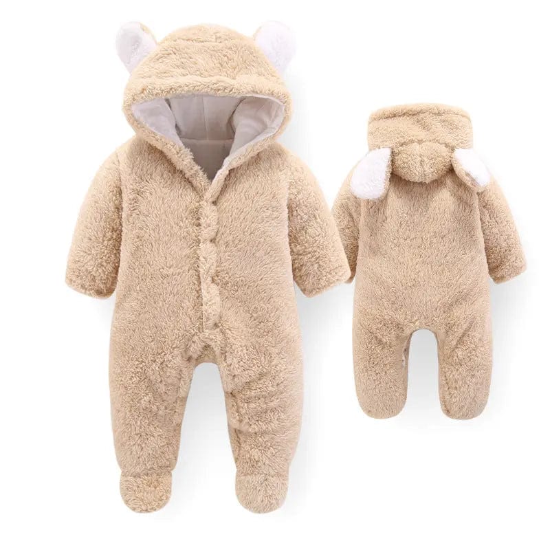 Combipilote Bébé Pat Et Ripaton - Taille 3 Mois - Velours Gris - Occasion Très Bon état