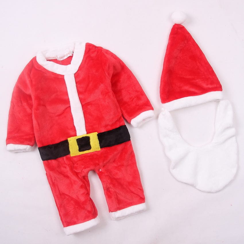 Costume Père Noël Bébé 6-12 mois Mini merveille