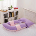 Coussin de grossesse Extra-Large Violet/Rose Mini Merveille